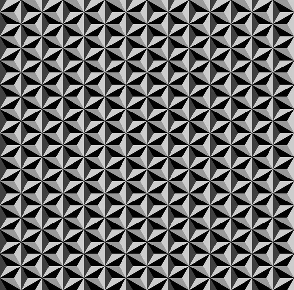 Geometrische Patroon Zwarte Grijze Achtergrond Textuur Vector Kunst — Stockvector