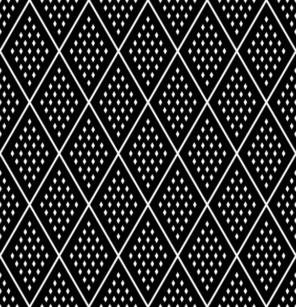 Seamless diamonds pattern. Geometric texture. — Stock Vector