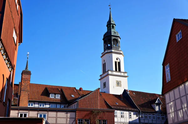 In the historical center of Celle, Germany. — Stock Photo, Image