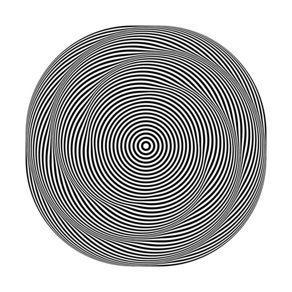 Абстрактный элемент дизайна кругов. Круглая форма . — стоковый вектор