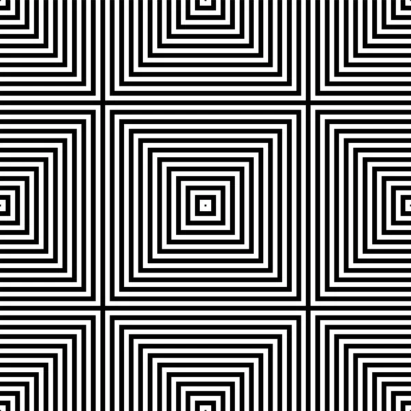 シームレスな幾何学的チェックパターン。線の質感. — ストックベクタ