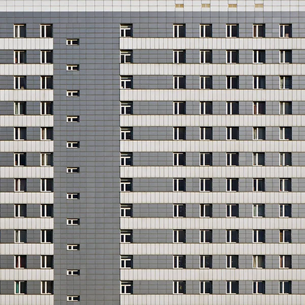 Modern sokemeletes épület homlokzati. — Stock Fotó