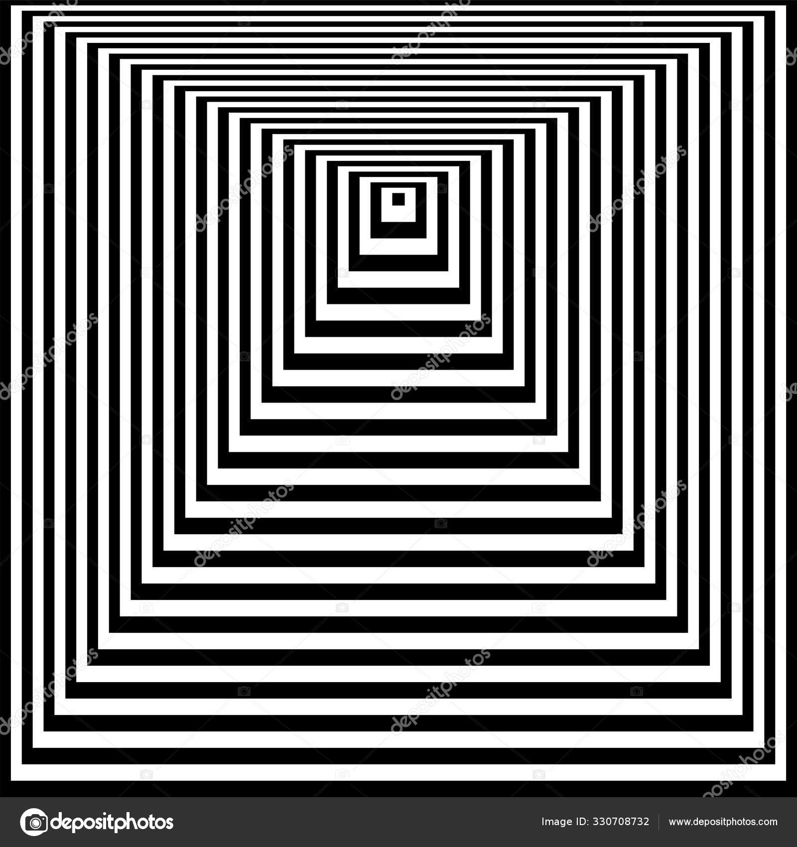 Abstrakt geometrisk op art design. Linjemønster . Stockvektor af ©troyka  330708732, image size:1600x1700