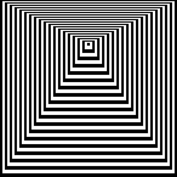 Abstract geometric op art design. Lines pattern. — Stock Vector