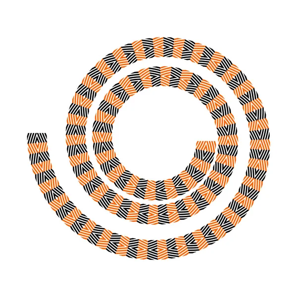 Elemento de diseño espiral . — Vector de stock
