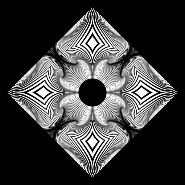 Elemento de diseño abstracto. Patrón de líneas . — Archivo Imágenes Vectoriales