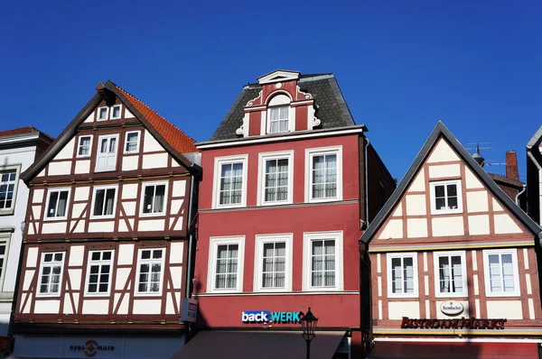 Medieval houses in Celle, Germany. — ストック写真