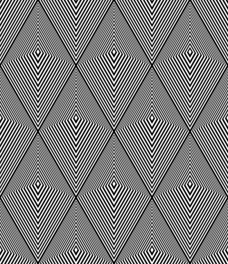 Kesintisiz geometrik elmas desen. Satırları doku. 