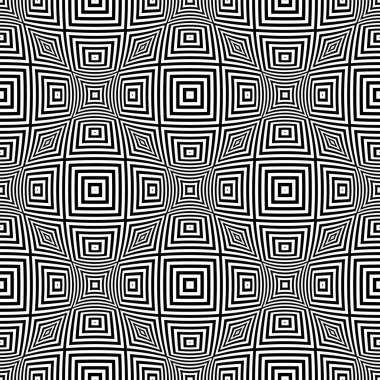 Kusursuz geometrik operasyon sanatı. 3D yanılsama.