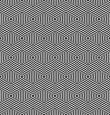 Kusursuz altıgen deseni. Çizgi dokusu.