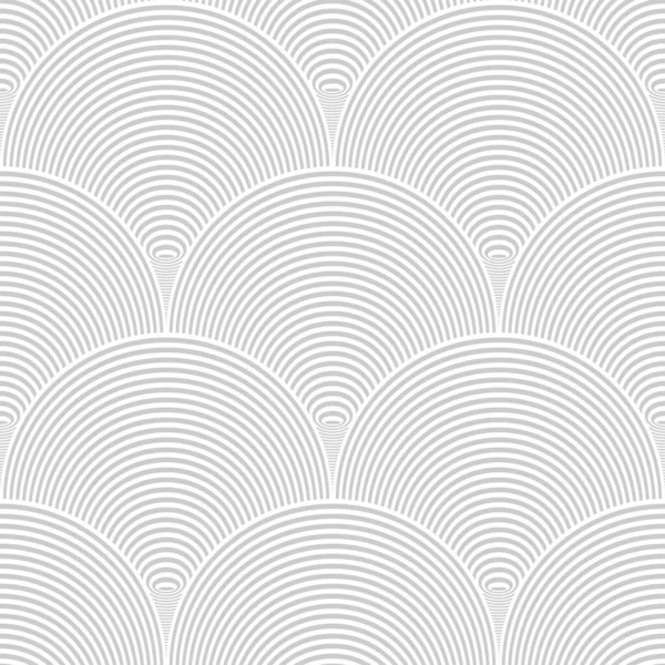 Seamless geometric circle lines pattern. — 스톡 벡터