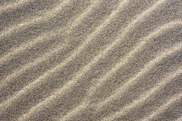 Linienmuster Auf Dünensand Ostseestrand — Stockfoto