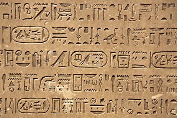 Antike hieroglyphische Schrift — Stockfoto