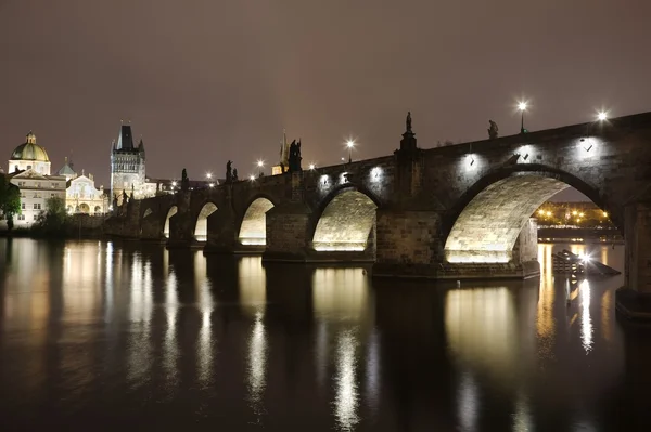 Charles γέφυρα Πράγα — Φωτογραφία Αρχείου