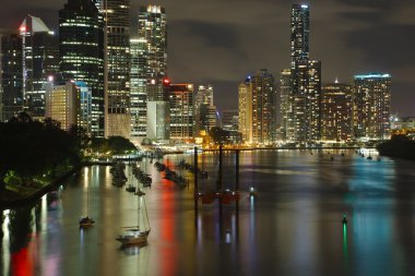 Brisbane gece görünümü