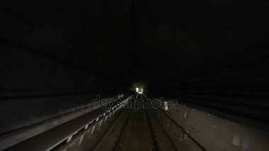 Metro yolculuğu görünümü