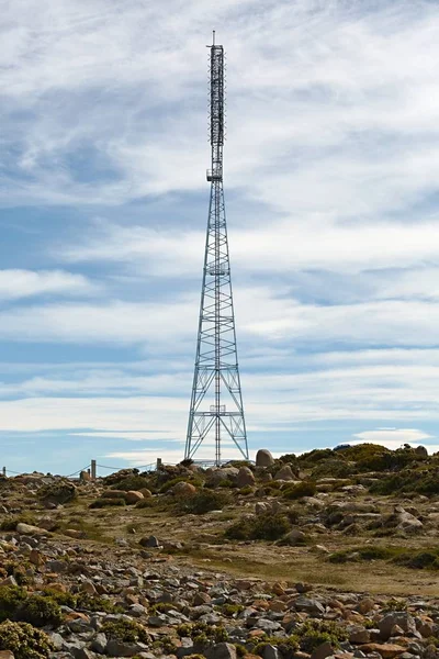 Torre da antena do transmissor — Fotografia de Stock