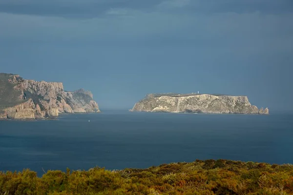 Tasman Island and Cape Pillar — Stock Photo, Image