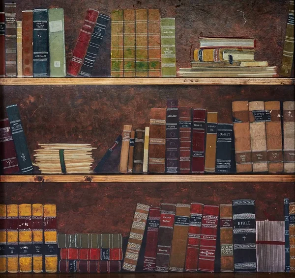 Antique book on a shelf — Stock Photo, Image