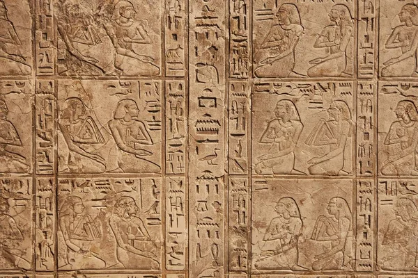 Antike Hieroglyphen — Stockfoto