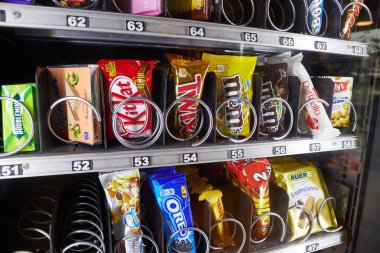 Snacks Vending Machine clipart