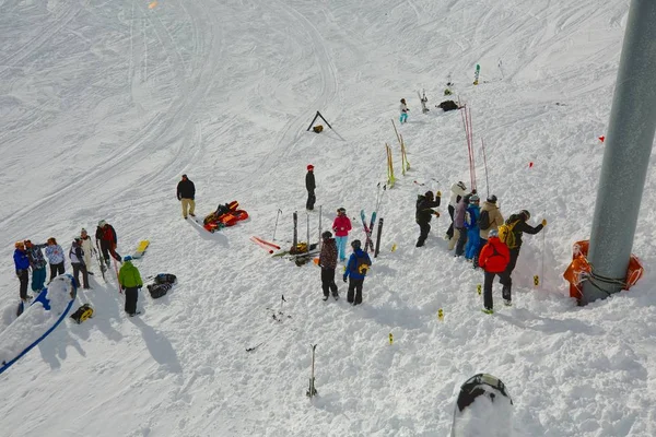 Avalanch レスキュー検索 — ストック写真