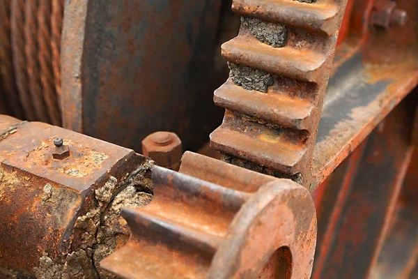 Old Rusty Cogwheels — Stock Photo, Image