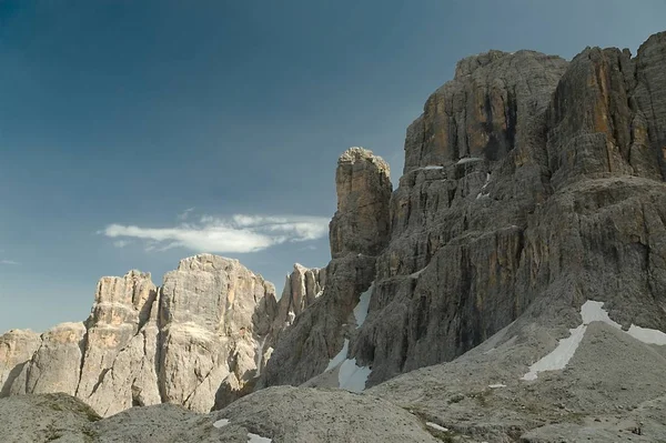 Berglandschap van de Dolomieten — Stockfoto