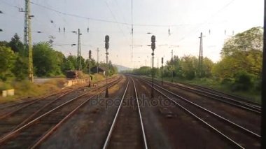 Demiryolu seyahat görünümü