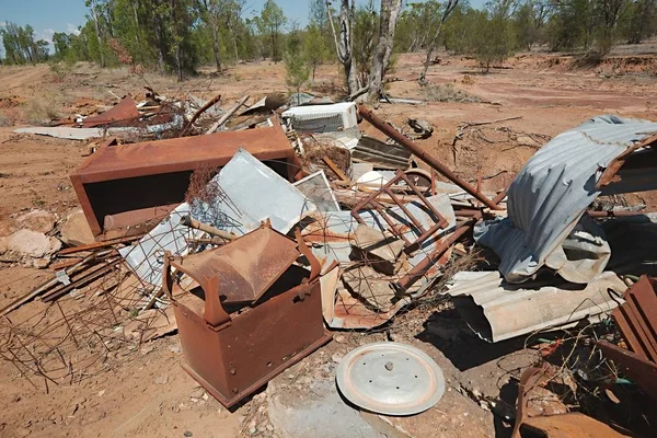 Tas de déchets ordures — Photo