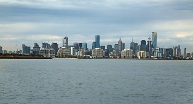 melbourne şehir manzaralı
