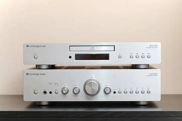 Hem hifi-system — Stockfoto