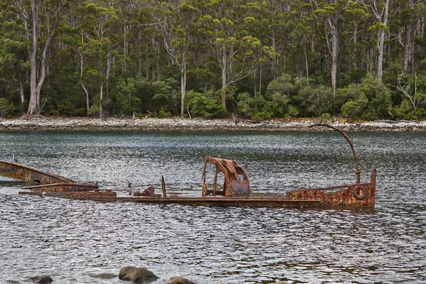 Schiffbruch im Wasser — Stockfoto