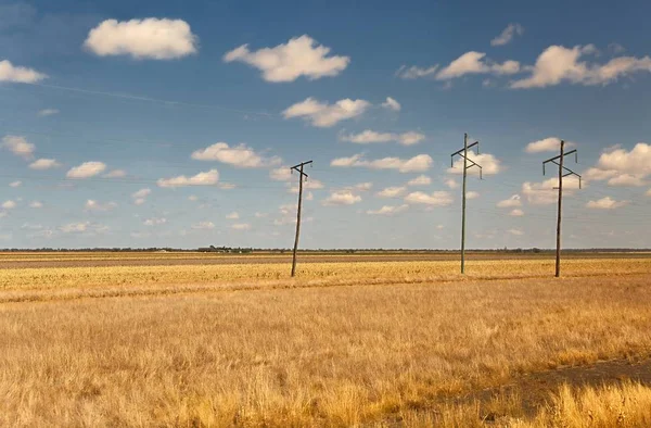 Velden van Australische agrarische landschap — Stockfoto