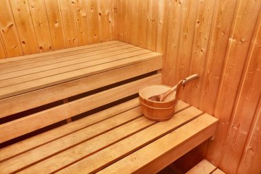 Sauna ahşap iç