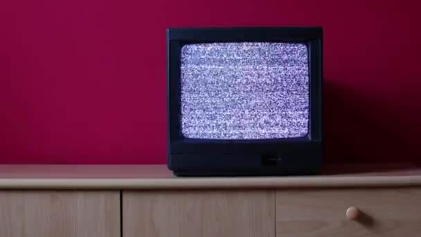 Fernsehen kein Signal — Stockvideo