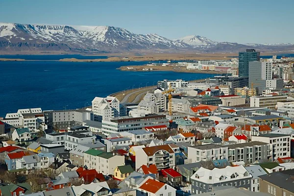 Reykjavik görünümünü — Stok fotoğraf