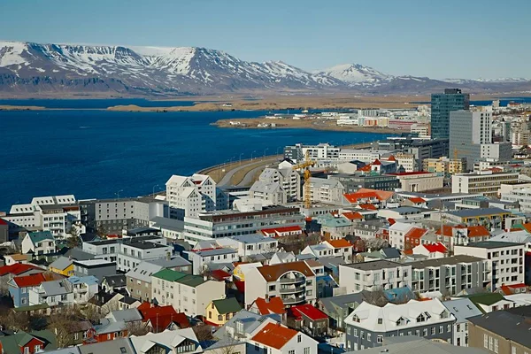 Widok z reykjavik — Zdjęcie stockowe