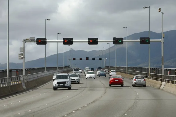 낮은 트래픽 고속도로 — 스톡 사진