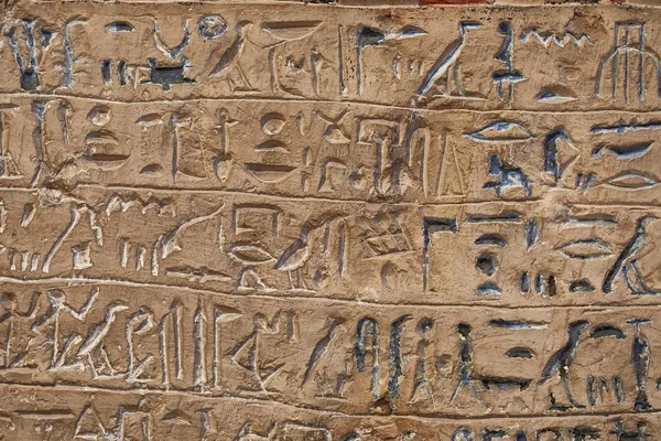 Antike hieroglyphische Schrift — Stockfoto