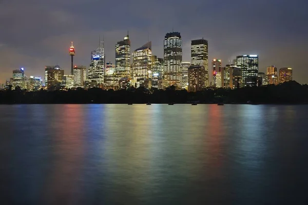 Sydney Vista notturna — Foto Stock