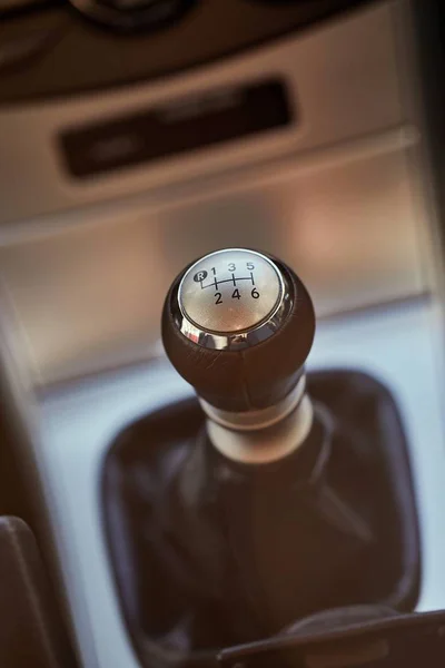 Manual gear stick — Stock Photo, Image