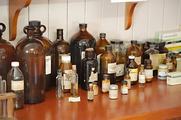 Antiga farmácia detalhe — Fotografia de Stock