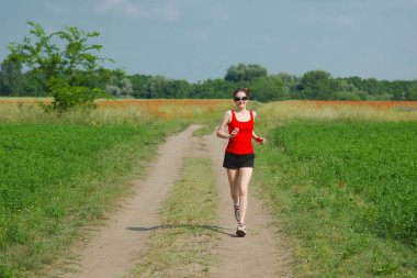Countyside içinde koşu