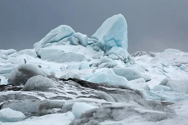 Ledovce se zanáší do — Stock fotografie