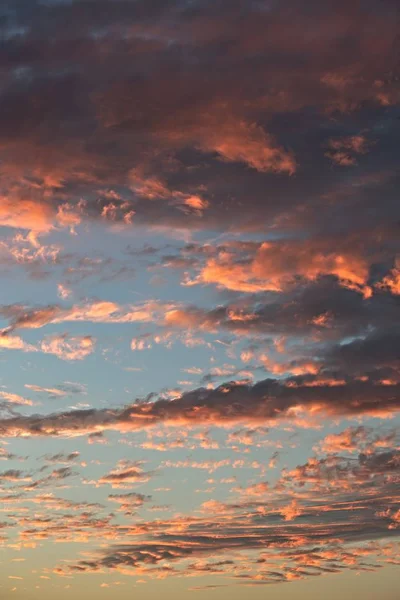 일몰 하늘 구름 — 스톡 사진