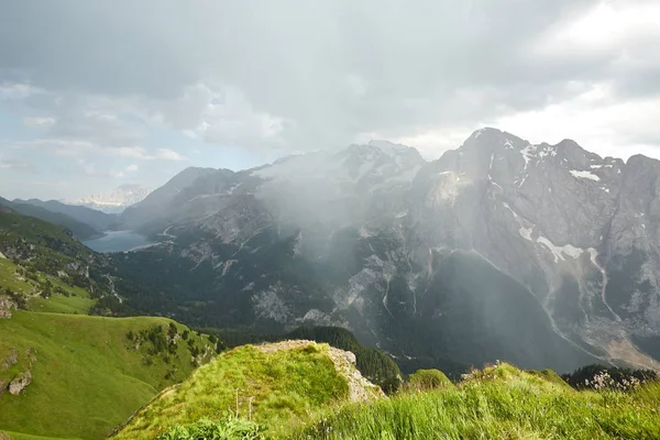 Dolomity Letní krajina — Stock fotografie