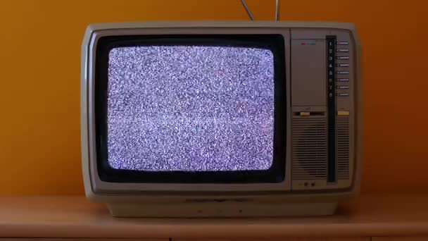 Fernsehen kein Signal — Stockvideo