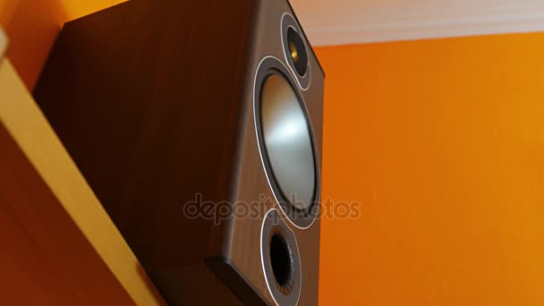 Membrana Loudpeaker Hi-fi — Vídeos de Stock