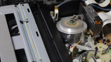 VHS Video kaset çalar içinde